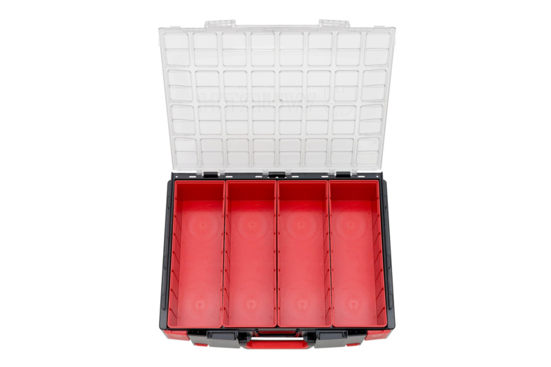 SYSTEM CASE 8.4.2 CLEAR W/4PC BOXES